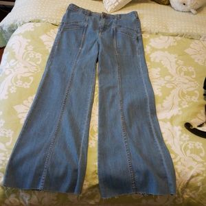 Free People wide leg jeans 29 Waist